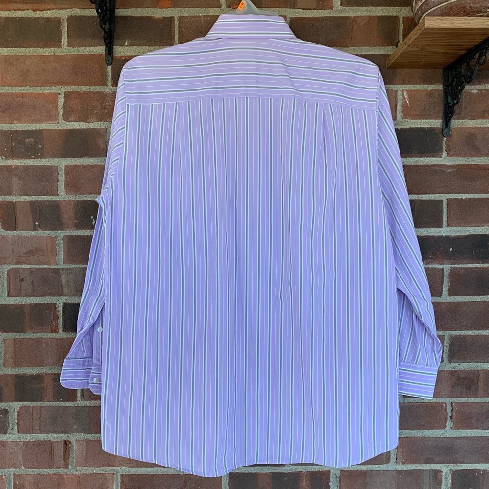 Calvin Klein striped button down shirt - Picture 4 of 8